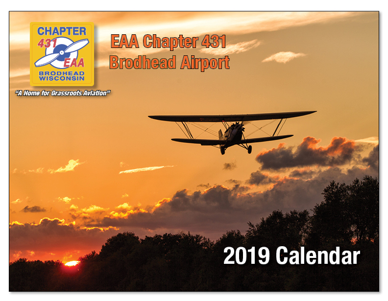 2019 Brodhead Airport Calendars Cheeseland Chapter EAA 431 Brodhead